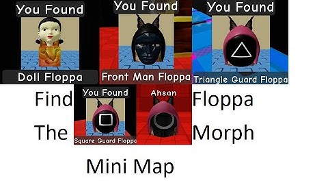 All 5 Squid Game Floppas | Find the Floppa Morphs