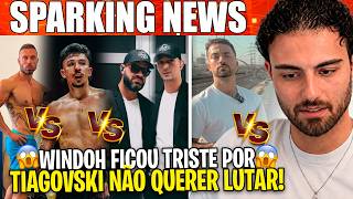 WINDOH REAGE A SPARKING 😱 ' NUMEIRO INSULTA OS PRIMOS! RUIVO CORTA AS ORELHAS! '
