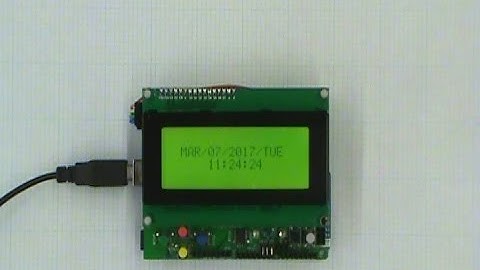 Phi-3 shield running alarm clock program