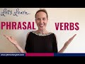 Learn Common English Phrasal Verbs