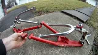ROLL DESIGN A-ARMS FOR A HONDA 250R