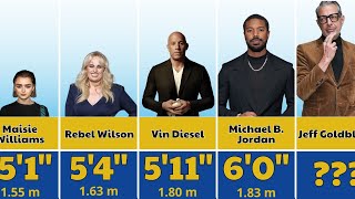 500 Shocking Heights of Hollywood Actors 😲 Shortest to Tallest #4 Net Worth
