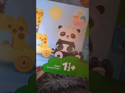 Конструктор LEGO DUPLO Потяг із тваринами 15 деталей (10955)