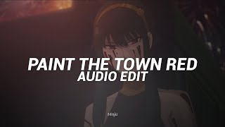 paint the town red - doja cat [edit audio]