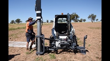 Developing Our New Skid Steer Mounted Post Driver!