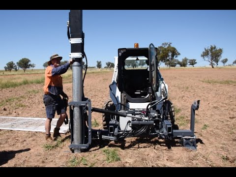 Developing Our New Skid Steer Mounted Post Driver!