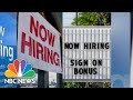 U.S. Economy Adds Fewer Jobs Than Expected in April | NBC Nightly News
