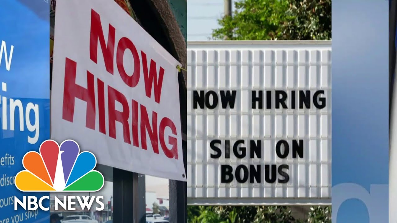 U.S. Economy Adds Fewer Jobs Than Expected in April | NBC Nightly News