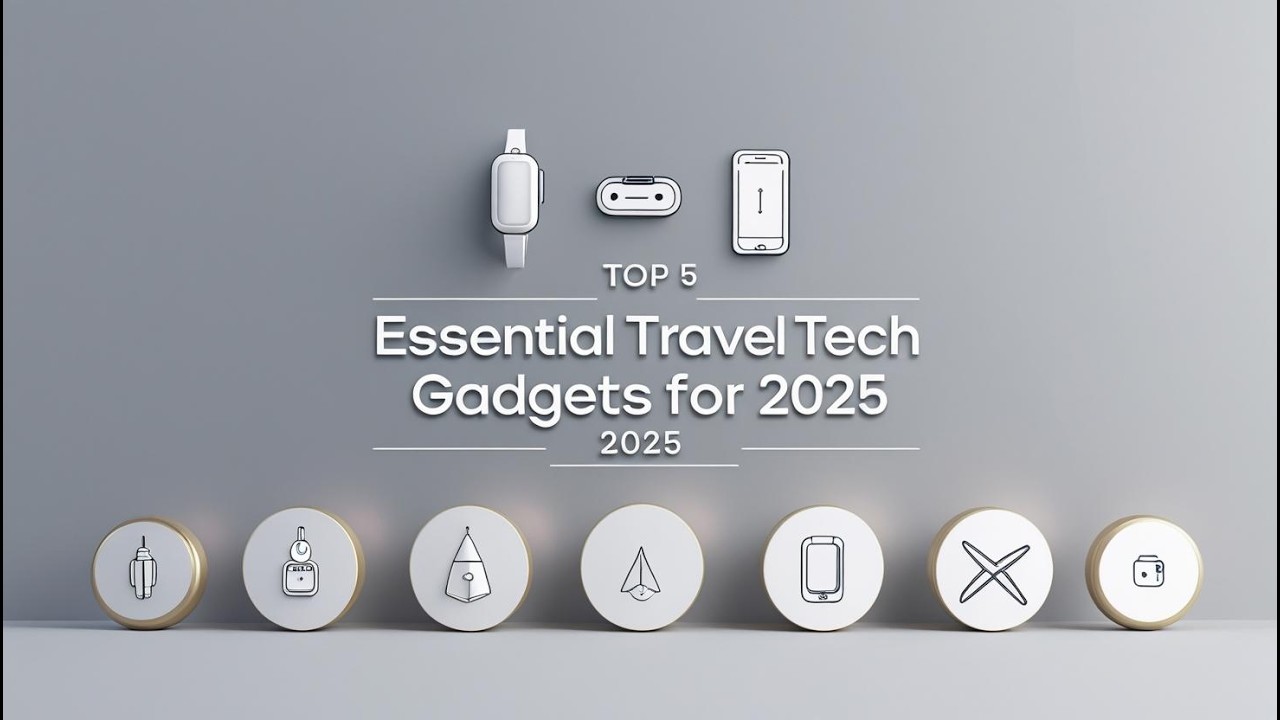 Top 5 Must-Have Travel Tech Gadgets for 2025 – Budget-Friendly Gear That Actually Works