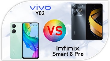 Vivo Y03 VS Infinix Smart 8 Pro | Smartphone 1 Jutaan