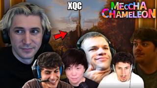 xQc Assembles THE SQUAD | MECCHA CHAMELEON ft. Jesse, Jynxzi, Sykkuno, Ron, Mooda & Friends