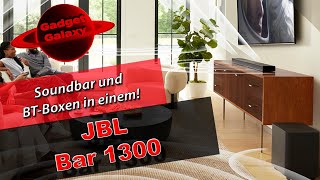 JBL Bar 1300 im Test: Hammer-Soundbar mit echten BT-Boxen als Rears