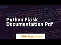 python flask documentation pdf
