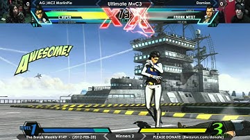 The Break #149 - UMvC3 W2 - AG MCZ MarlinPie VS Damian