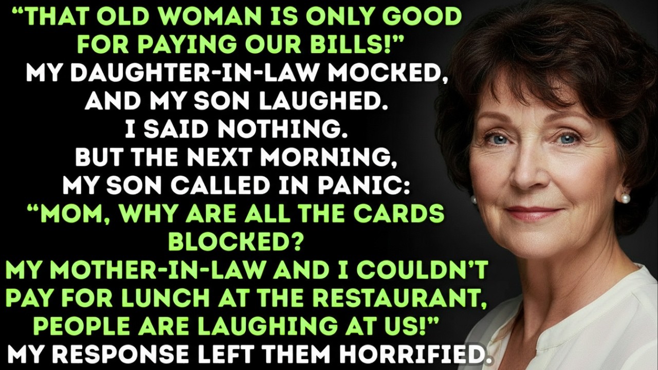 Why Are All the Cards Blocked？ My Mother in Law and I Couldn’t Pay for Lunch at the Restaurant…