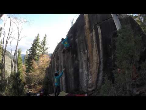 Beta Video for climb Vertical Ice v5, Joe's Valley