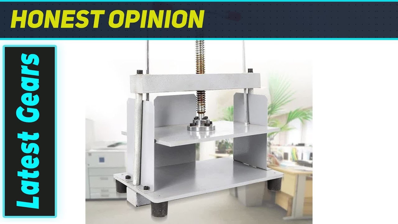 A3 Steel Notes Invoice Flattening Machine: The Ultimate Manual Paper Press!
