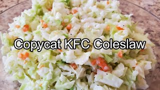 Copycat KFC Coleslaw