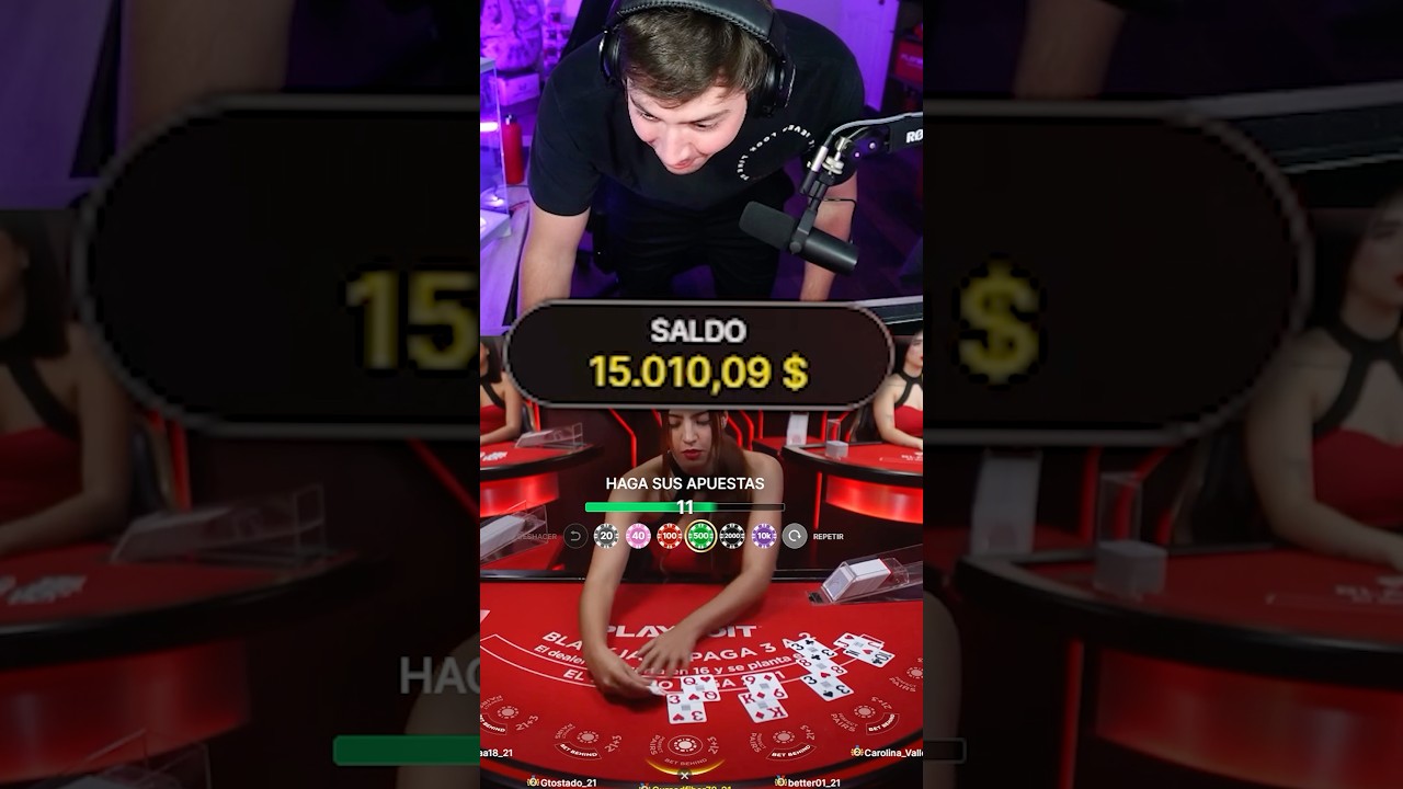 💸Recuperando lo de mi MONITOR💰#gambling #casino #blackjack