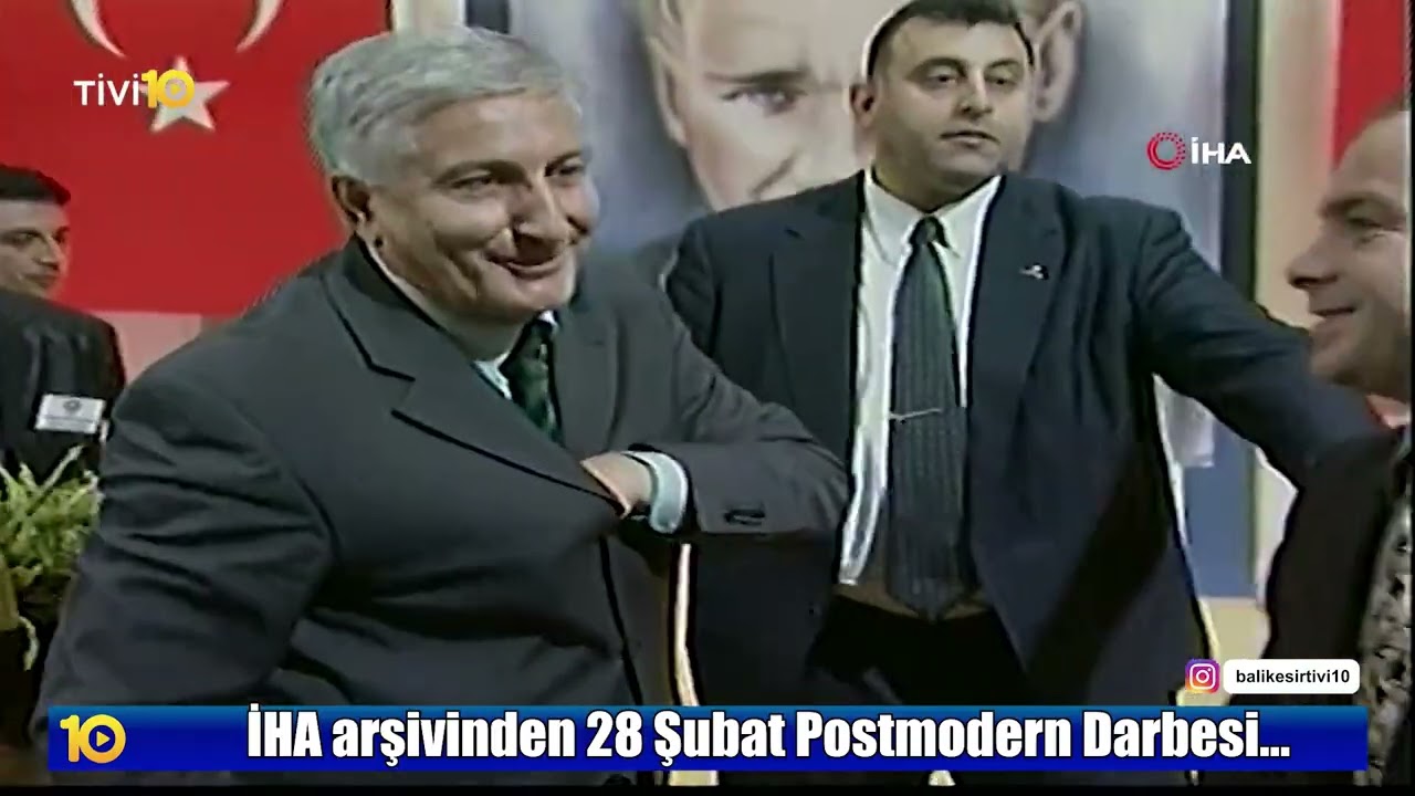 İHA arşivinden 28 Şubat Postmodern Darbesi