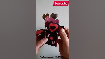 #krupscreations#shorts  2 Best Handmade Valentine