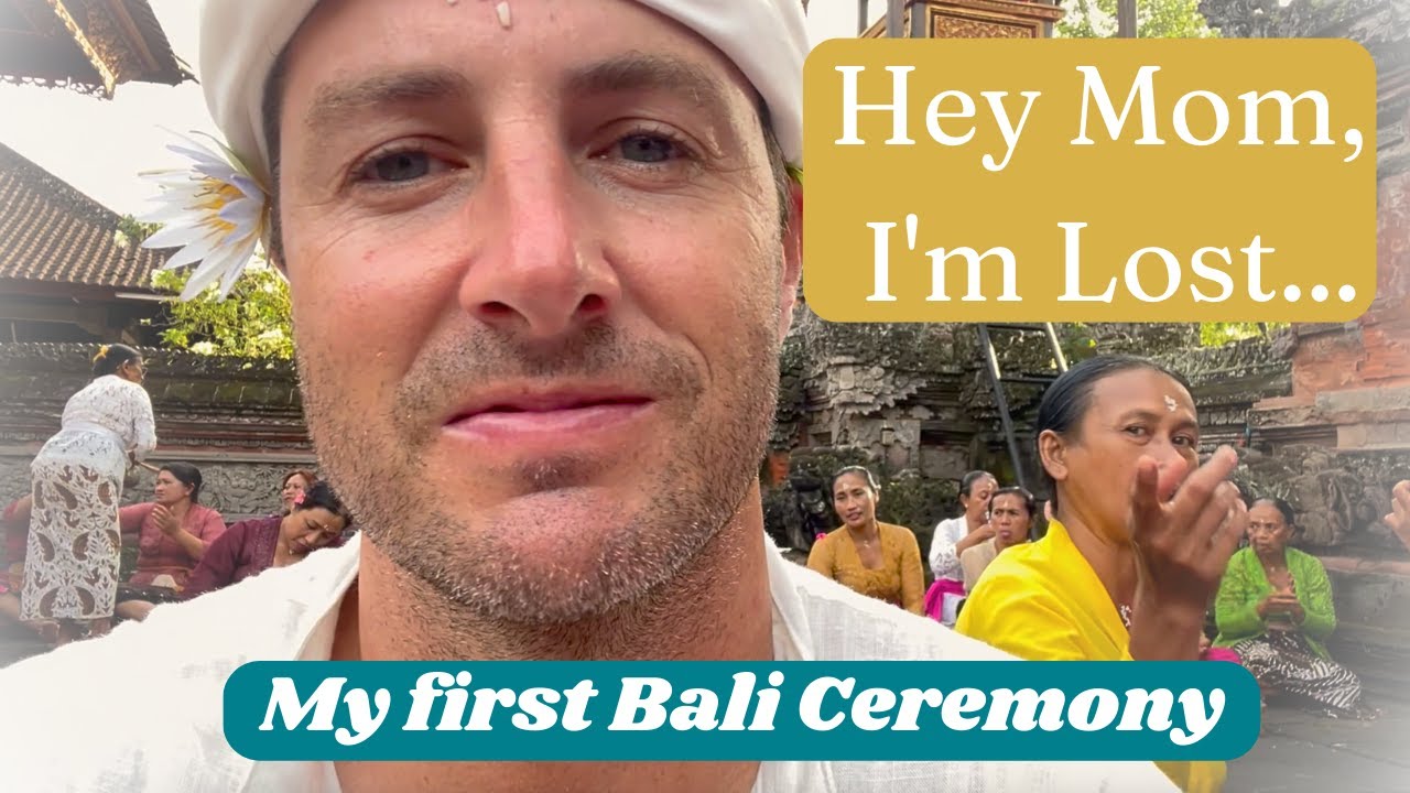 My 1st Bali ceremony 🙏