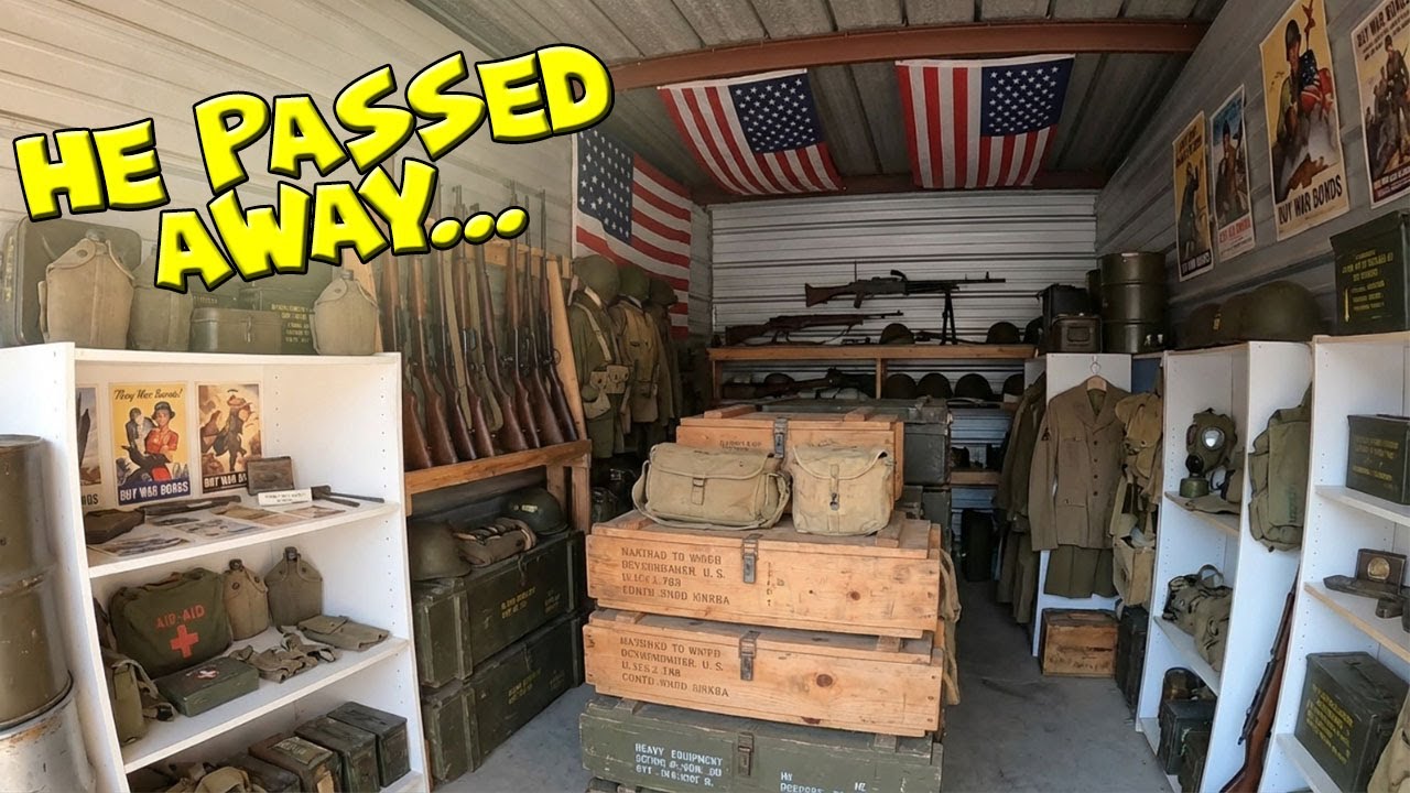 ABANDONED STORAGE UNIT OWNER WAS A DOCTOR FROM WORLD WAR II AND WE WON HIS UNIT!