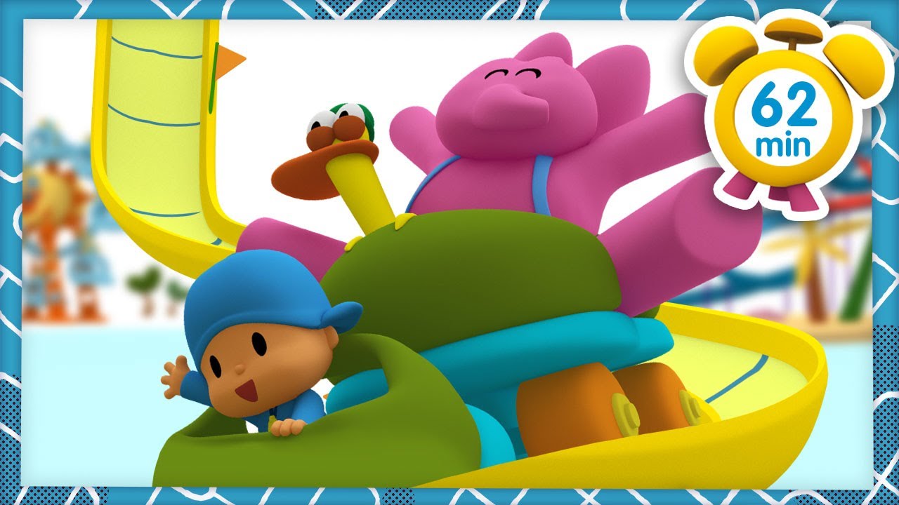 🎢 POCOYO TÜRK - Lunaparkta Eğlence Zamani [ 62 dakika ] Çocuklar için ÇIZGI FILMLER