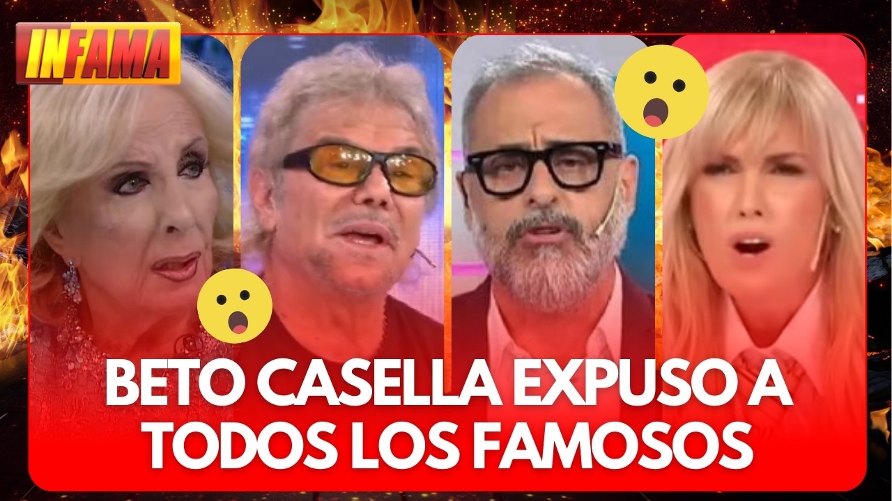 🚨😳 ¡NO QUEDÓ UNO! BETO CASELLA DISPARÓ CONTRA TODA LA TV