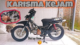Review Modifikasi Honda Karisma Blok Kop Vixion | Review #38
