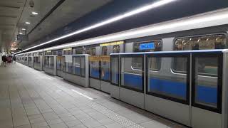臺北捷運  5號板南線  往亞東醫院  C321型改裝車  BL07府中站離站