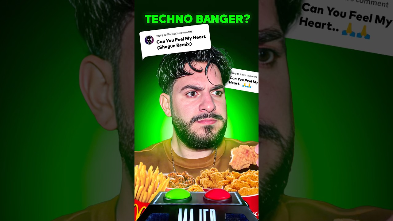 Majed eats & loses his mind over some Techno