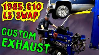 LONG and LOUD!  85 Chevy C10 5.3 LS Swap  Custom Exhaust  UTX