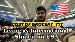 COST OF GROCERIES | IF YOU ARE COMING TO USA | STUDENT LIFE IN USA |
