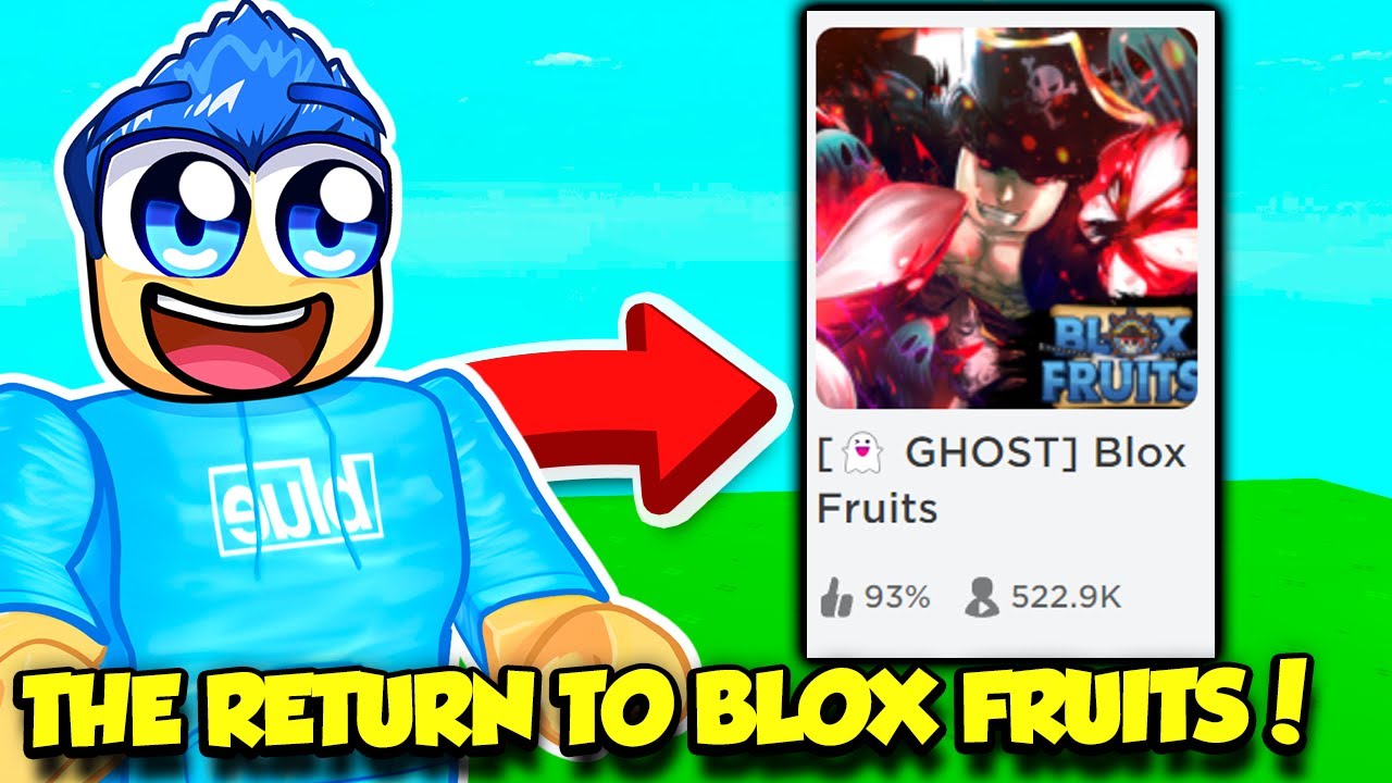 I FINALLY RETURN TO ROBLOX BLOX FRUITS! 