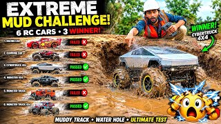 EXTREME MUD CHALLENGE! 😱 RC Cars vs Water Pit | Who Will Survive?