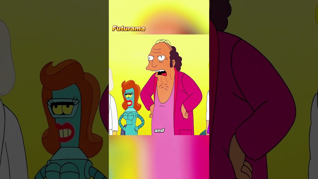 Futurama: Gender Swap. #fyp #movie #anime #cartoon