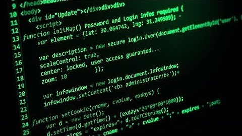 Computer Code Programming | Motion Graphics - Videohive template