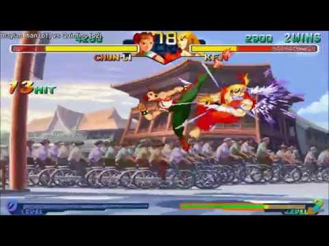 Fightcade - Street Fighter Alpha 2 - Thaylan Man(BRA) Vs Quintino(BRA)