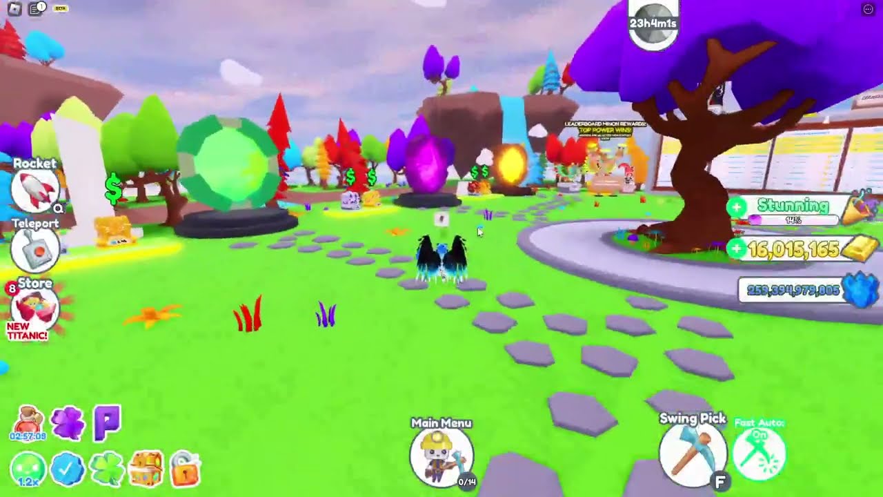 Roblox Minion Simulator Fantasy World Temple Pin