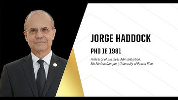Distinguished Engineering Alumni: Jorge Haddock
