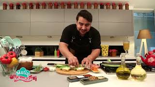 Mutlu Kahvaltılar - Somonlu Havyarlı Açık Sandviç Tarifi - 05 10 2018