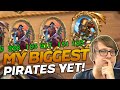 My Biggest APM Pirates Yet!!! | Hearthstone Battlegrounds | Savjz