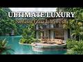Luxury Jungle Lagoon Villa 🌿 | Relaxing Waterfall &amp; Tropical Nature Ambience #LumoraStudios,