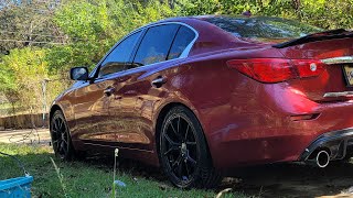 Q50 ebay diffuser. easier with two people. trust me.
