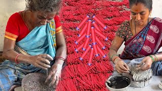 High Demanded Red Crackers Making 