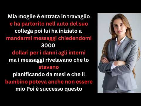Video Mia Moglie Ha Partorito NellAuto Del Collega… Poi Lui Mi Ha Scritto