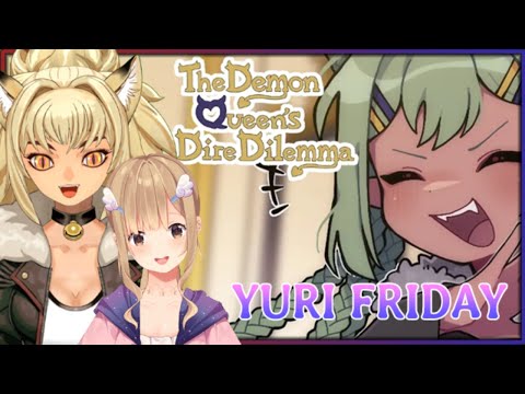 【 Demon Queen's Dire Dilemma 】 Yuri Friday - Part 02 - Braid my hair baby