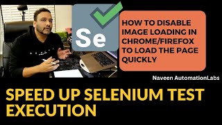 speed up your selenium test execution by disabling images on chrome/firefox - a smart tip