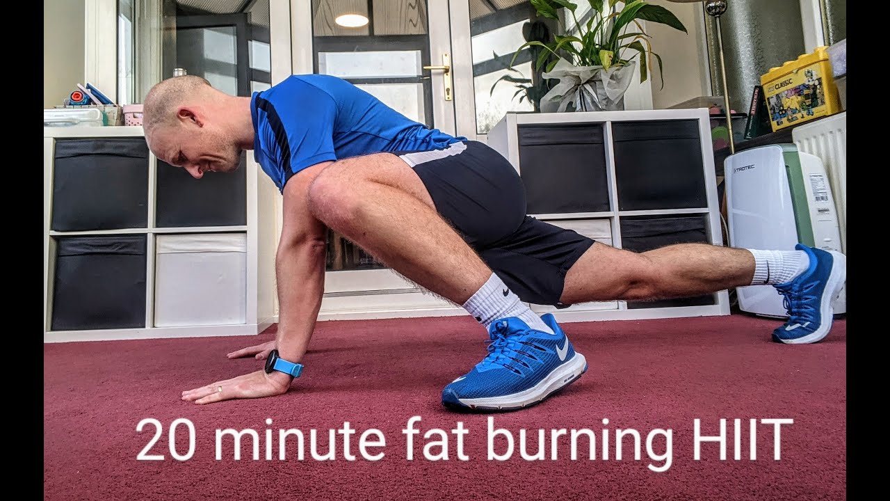 20 minute fat burning HIIT - YouTube